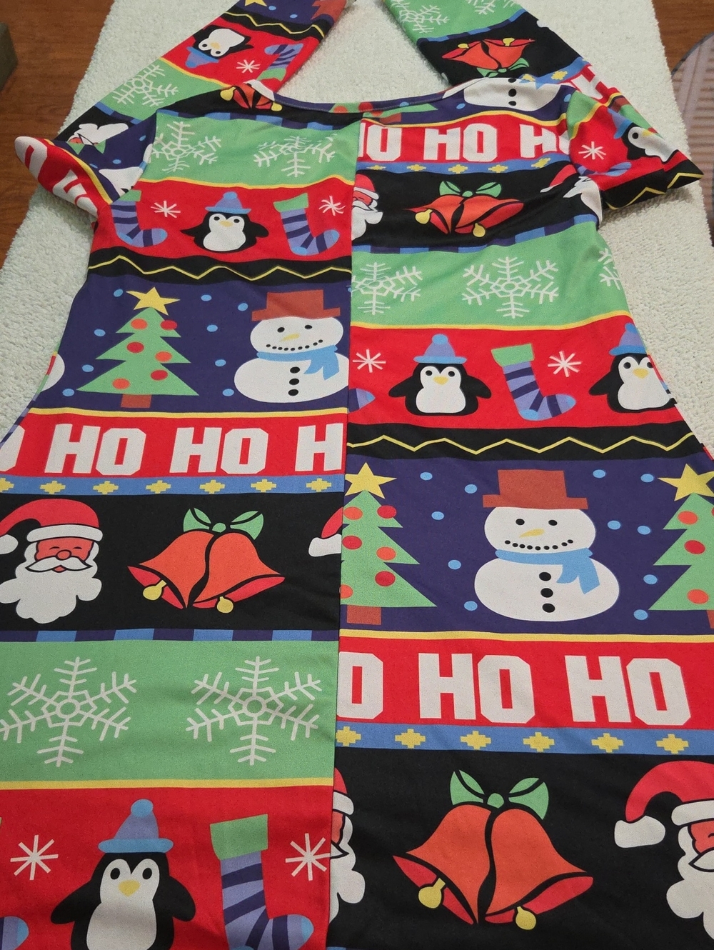 CHRISTMAS HO HO HO DRESS - Picture 4 of 4